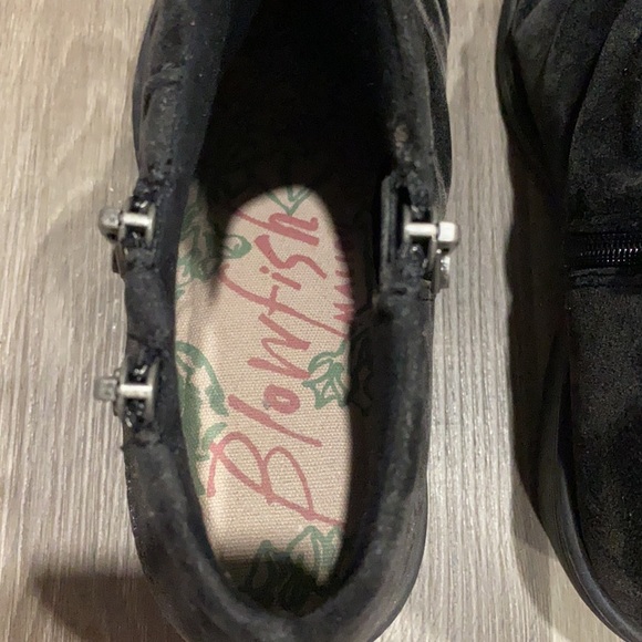 Blowfish Suede Short Boots (Booties) - Picture 4 of 6